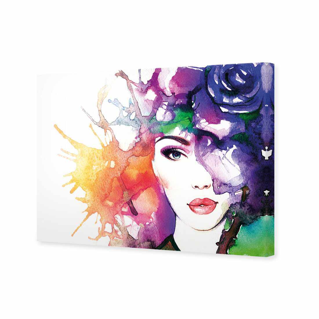 Mystic Rose Woman 2 Canvas Art-Canvas-Wall Art Designs-45x30cm-Canvas - No Frame-Wall Art Designs