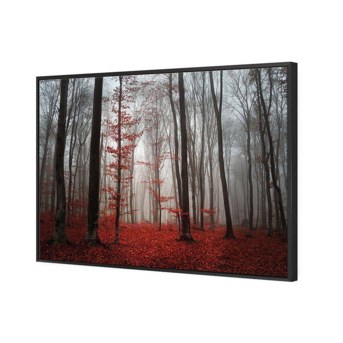 Scarlet Forest Canvas Art-Canvas-Wall Art Designs-45x30cm-Canvas - Black Frame-Wall Art Designs