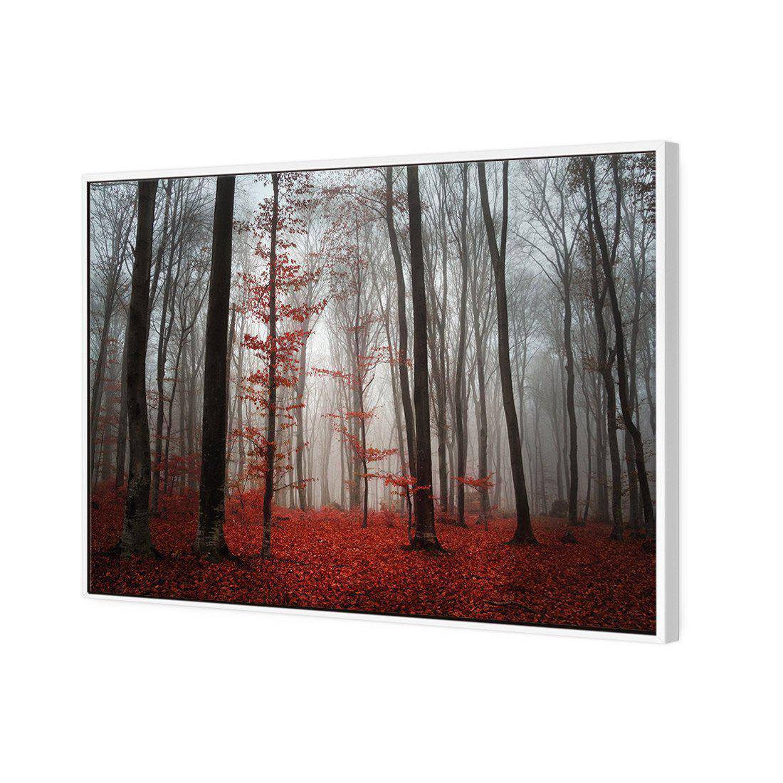Scarlet Forest Canvas Art-Canvas-Wall Art Designs-45x30cm-Canvas - White Frame-Wall Art Designs