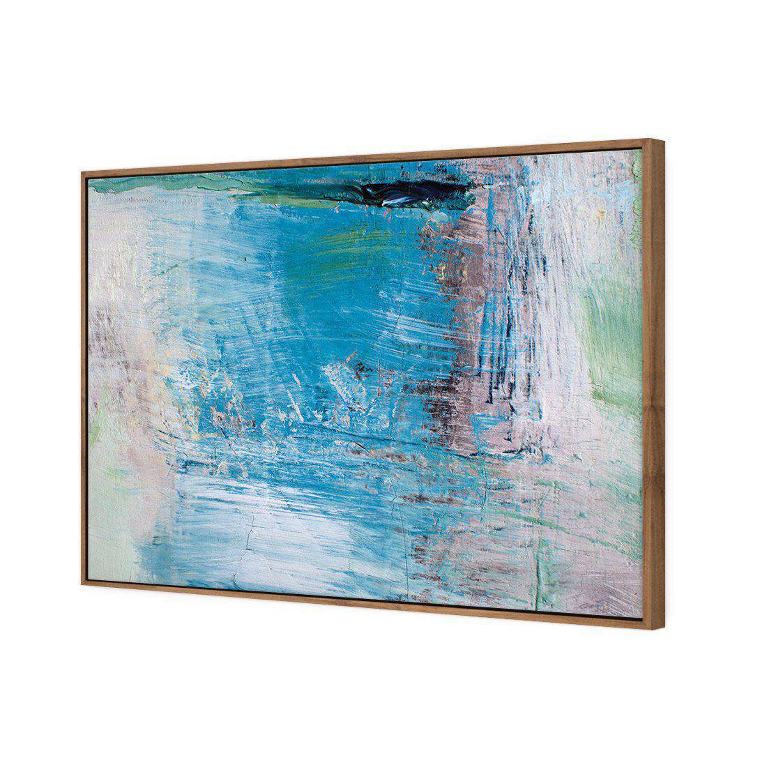 Painting The Clouds | Standard Canvas | Floating Frame | Natural