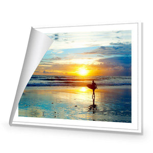 Sunset Surf | Standard Canvas | No Frame | Rolled Canvas