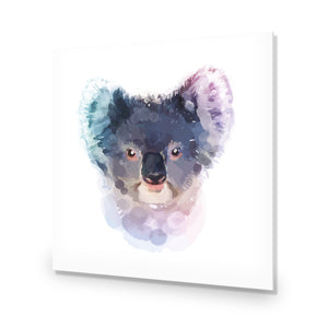 Watercolour Koala, Square | Classic Acrylic | No Frame No Border