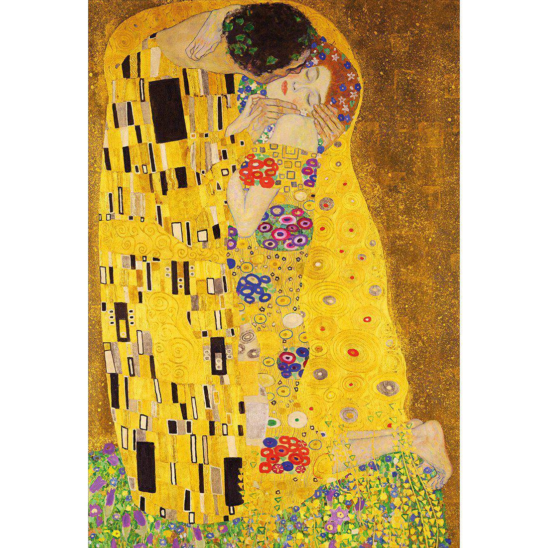 The Kiss by Klimt Canvas Art-Canvas-Wall Art Designs-45x30cm-Canvas - No Frame-Wall Art Designs
