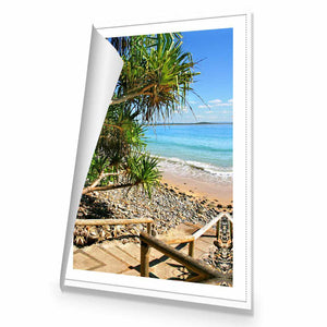 Sunshine Coast Steps | Standard Canvas | No Frame | Rolled Canvas