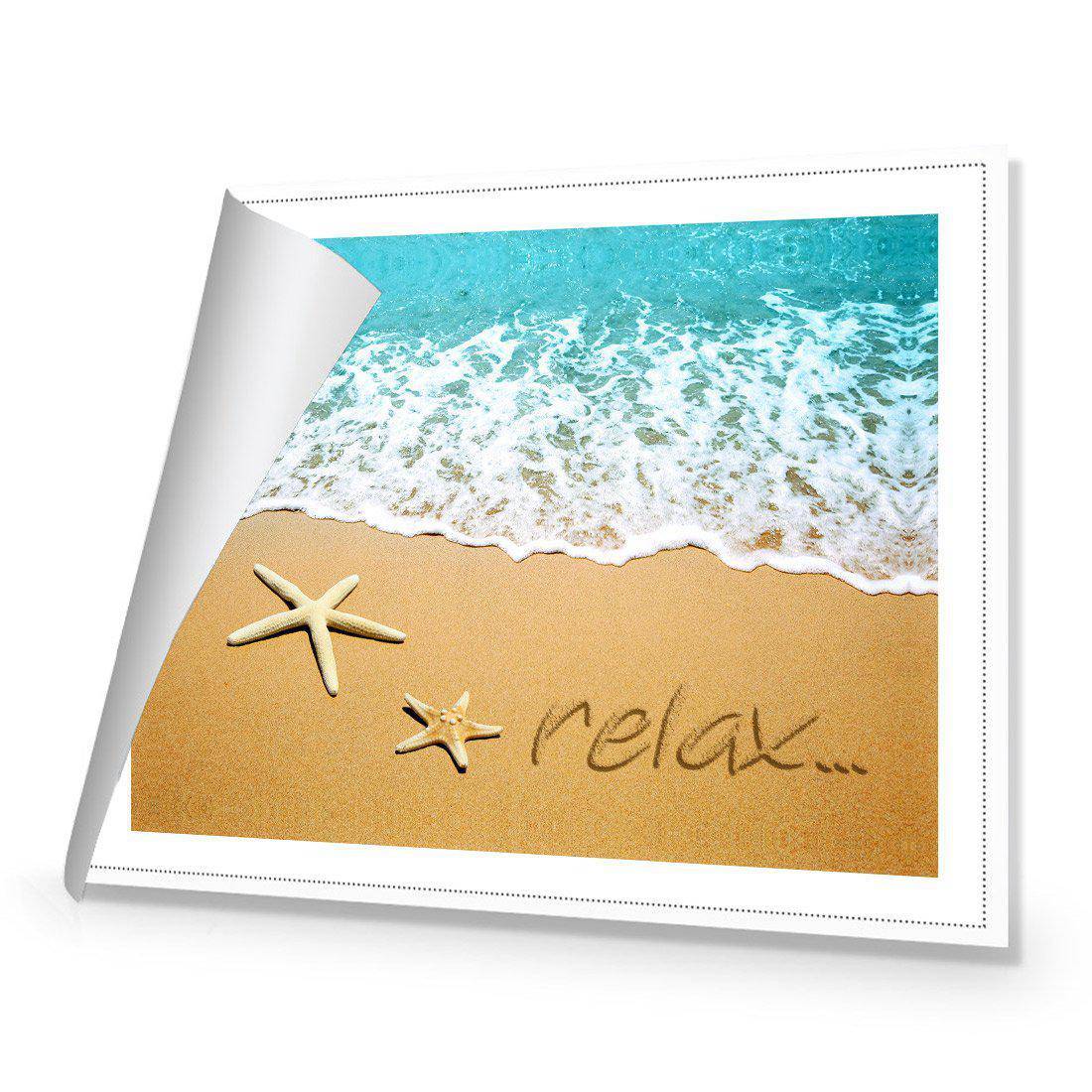 Relax Inspire | Standard Canvas | No Frame | Rolled Canvas