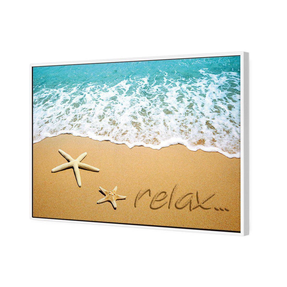 Relax Inspire Canvas Art-Canvas-Wall Art Designs-45x30cm-Canvas - White Frame-Wall Art Designs