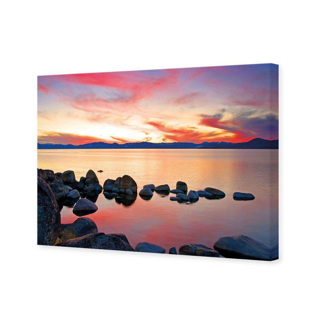 Sunset Calm Waters Canvas Art-Canvas-Wall Art Designs-45x30cm-Canvas - No Frame-Wall Art Designs