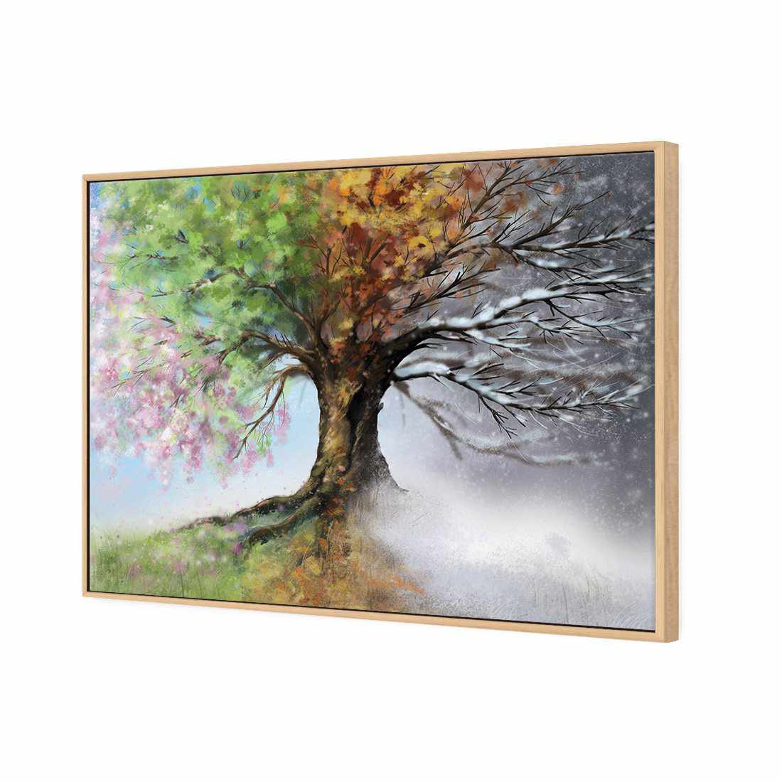 Mystical Tree Canvas Art-Canvas-Wall Art Designs-45x30cm-Canvas - Oak Frame-Wall Art Designs