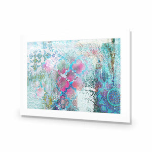 Moroccan Wall Pattern | Standard Acrylic | No Frame With Border
