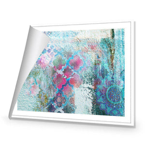 Moroccan Wall Pattern | Standard Canvas | No Frame | Rolled Canvas