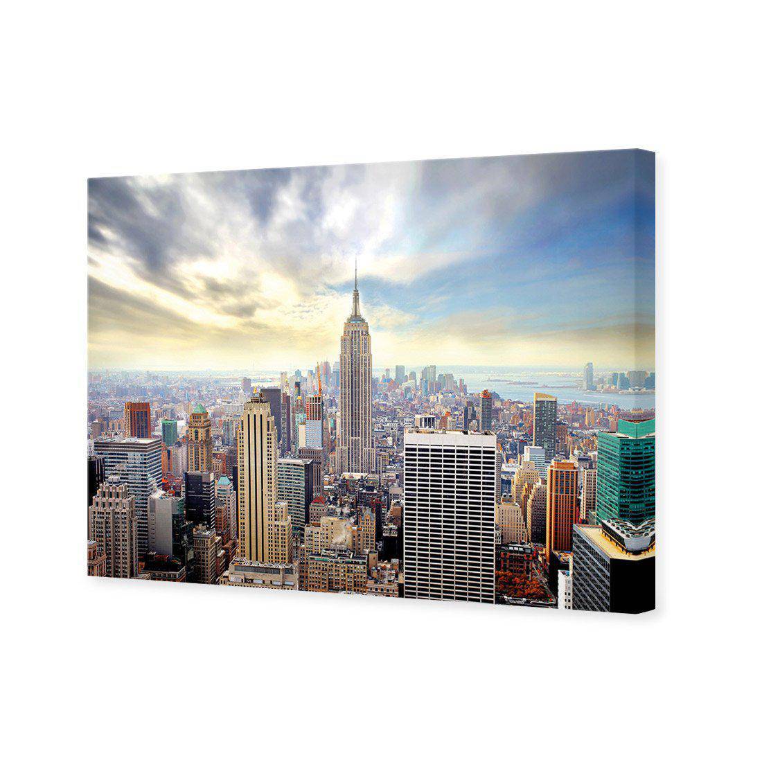 Manhattan View Canvas Art-Canvas-Wall Art Designs-45x30cm-Canvas - No Frame-Wall Art Designs