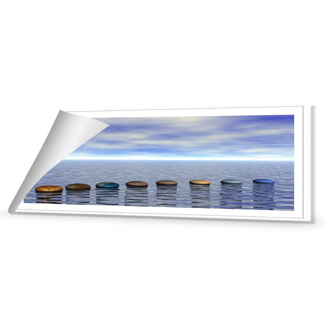 Stepping Stones | Standard Canvas | No Frame | Rolled Canvas