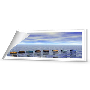 Stepping Stones | Standard Canvas | No Frame | Rolled Canvas