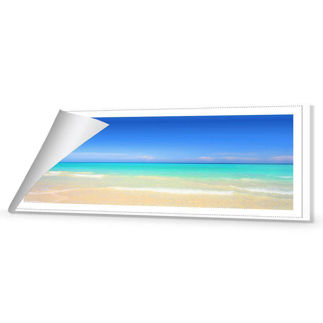 Paradise Beach, Long | Standard Canvas | No Frame | Rolled Canvas