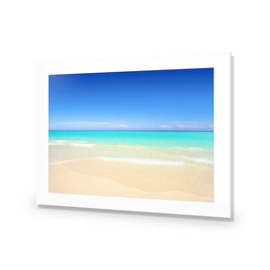 Paradise Beach | Classic Acrylic | No Frame With Border