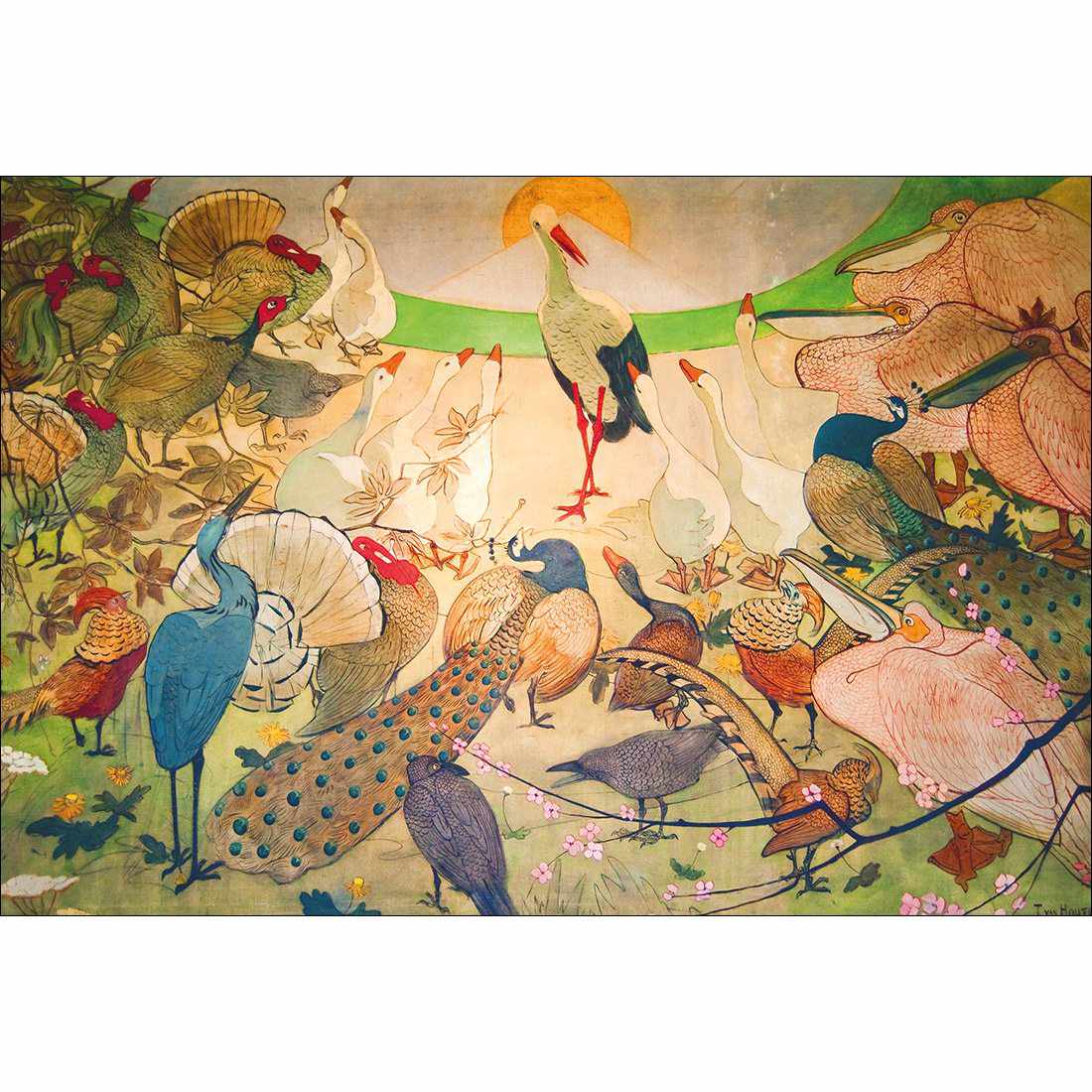 Birds Canvas Art-Canvas-Wall Art Designs-45x30cm-Canvas - No Frame-Wall Art Designs