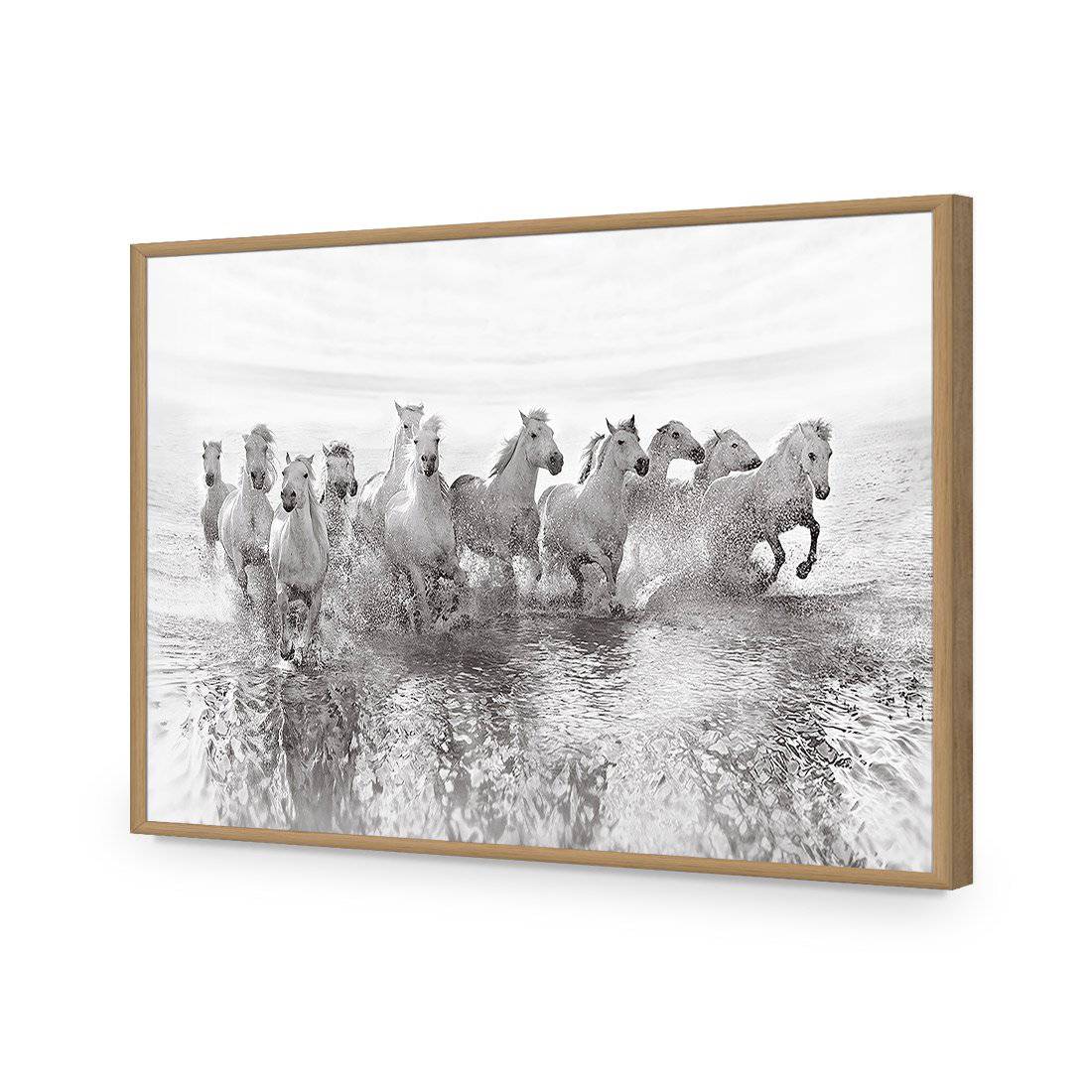 Illusion of Power by Roman Golubenko-Acrylic-Wall Art Design-Without Border-Acrylic - Oak Frame-45x30cm-Wall Art Designs