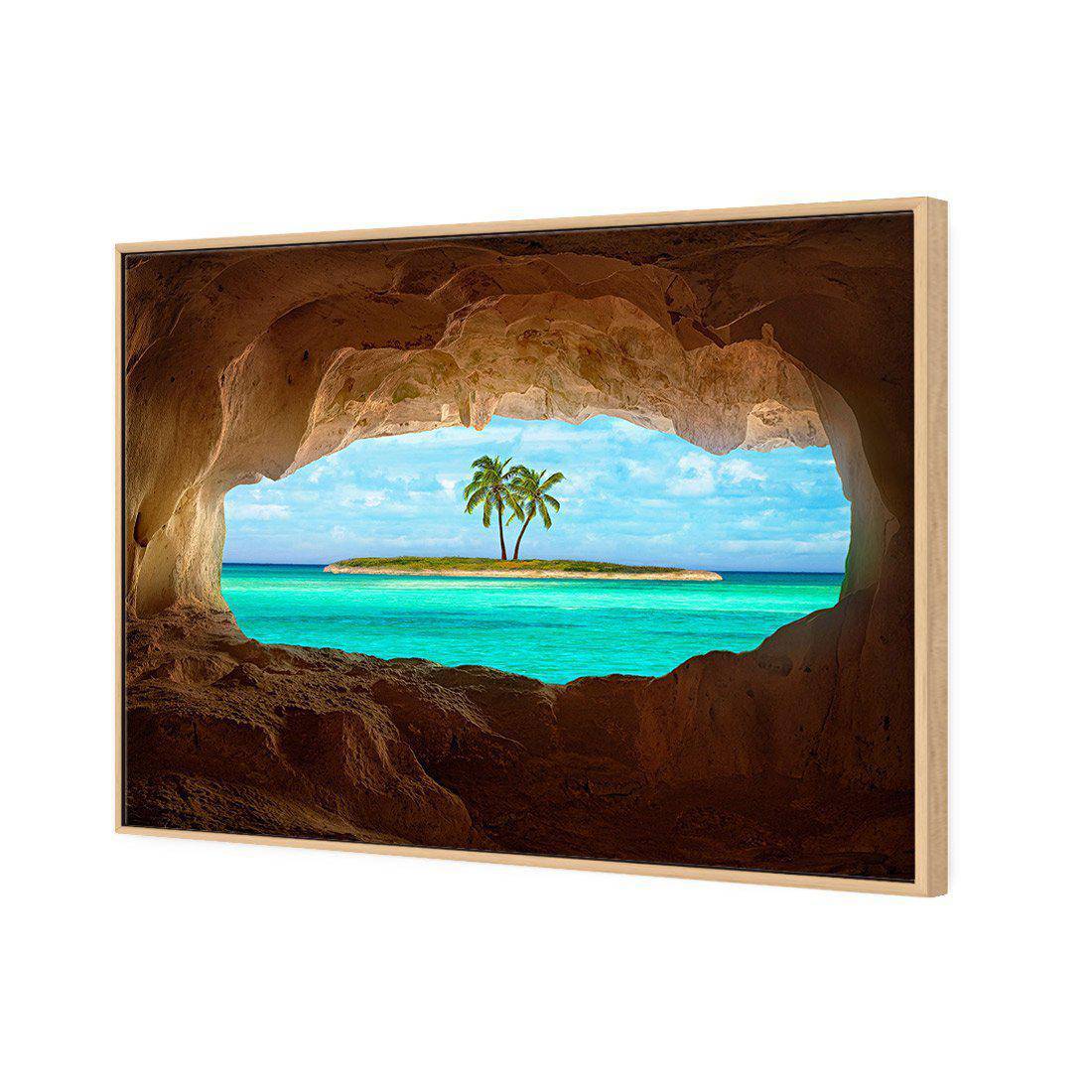 Paradise by Matt Anderson Canvas Art-Canvas-Wall Art Designs-45x30cm-Canvas - Oak Frame-Wall Art Designs
